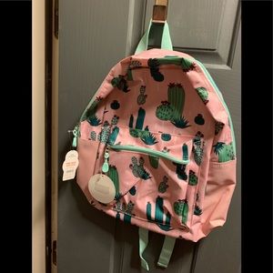 New with tags Wonder Nation girls cactus backpack